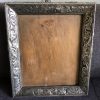 Marco madera con aplicaciones plata 900