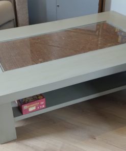 Mesa de centro gris Elizabeth Mercado