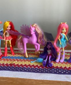 Set de 5 muñecas Equestria Girls y My little Pony Rainbow