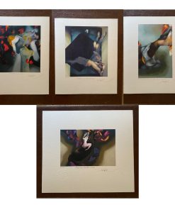 Cuadros grabados de Mario Toral