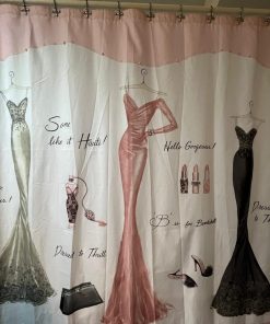 Cortina de baño vestidos