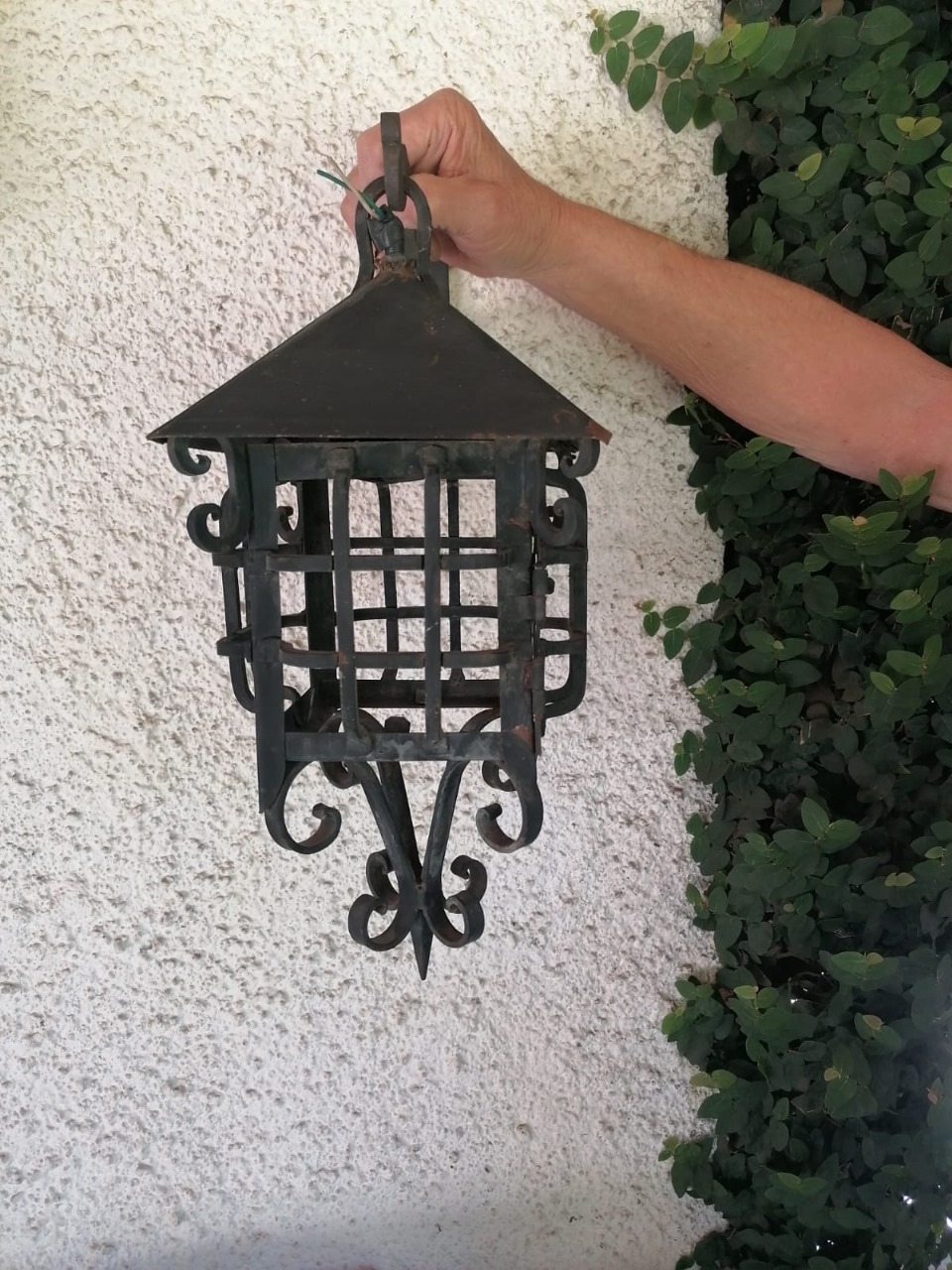 Farol de pared estilo ingles