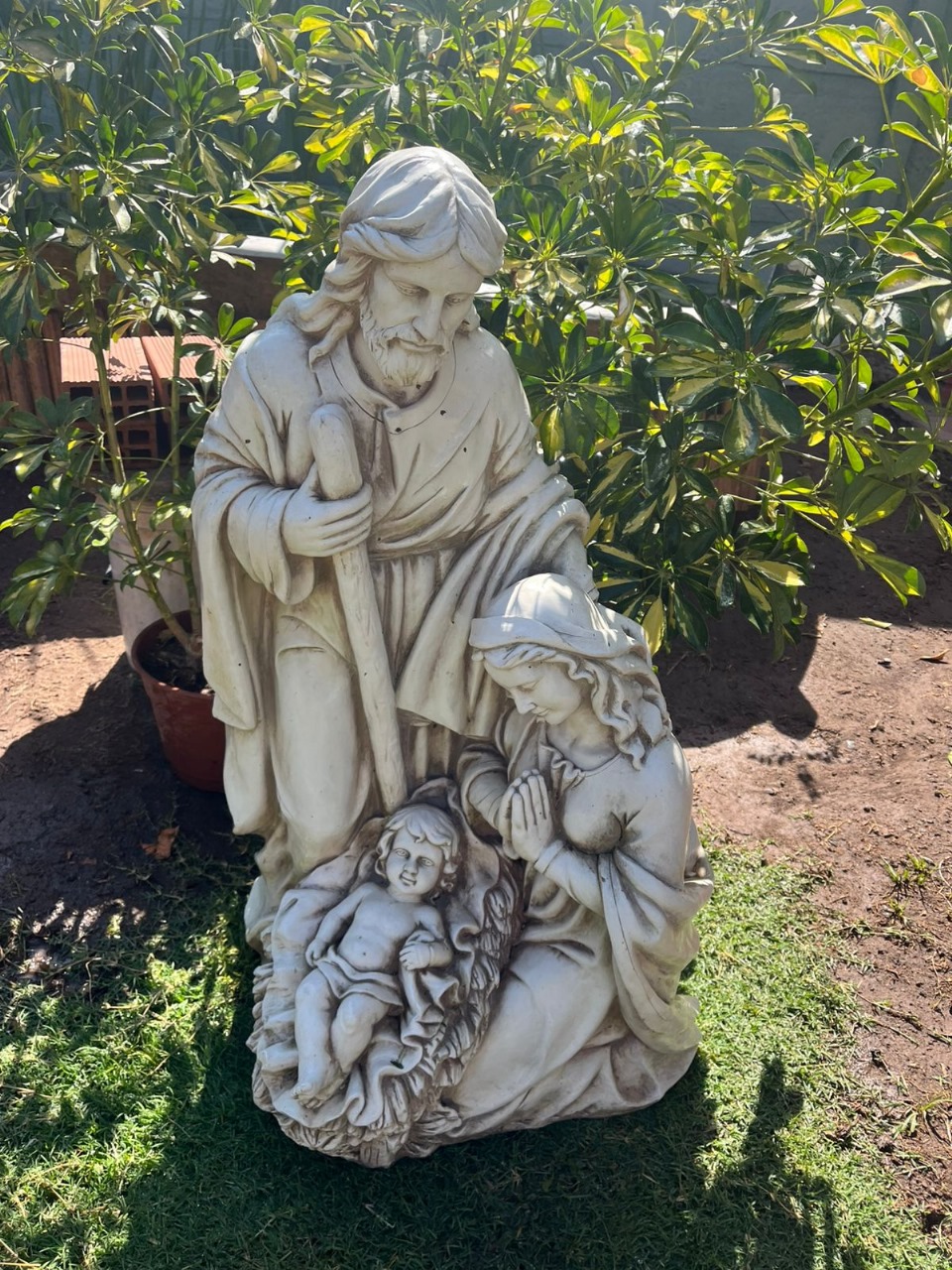 Pesebre esculturas para exterior