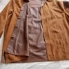 Camisa cuero y gamuza reversible