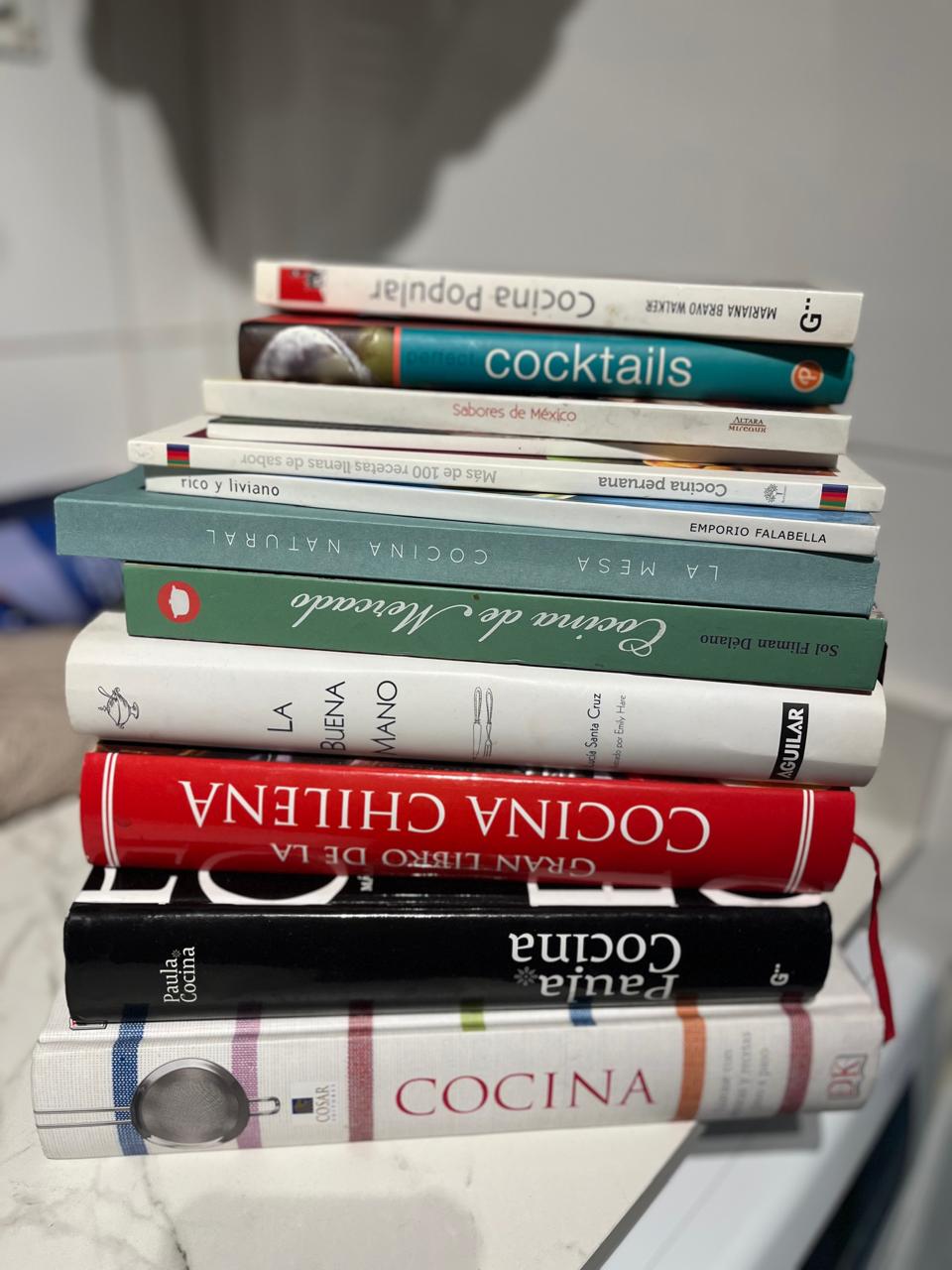 Lote 12 libros de cocina
