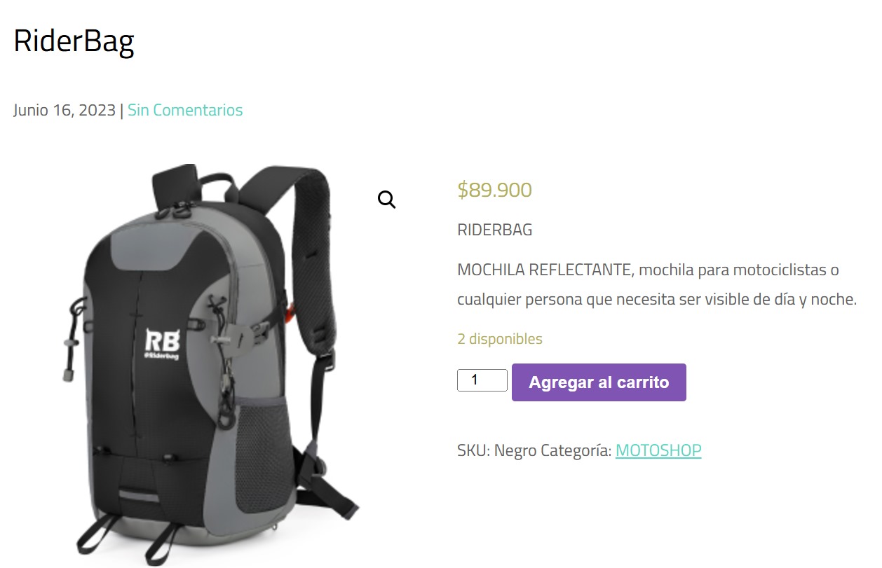 Mochila de viaje Reflektor 35 - Imagen 4