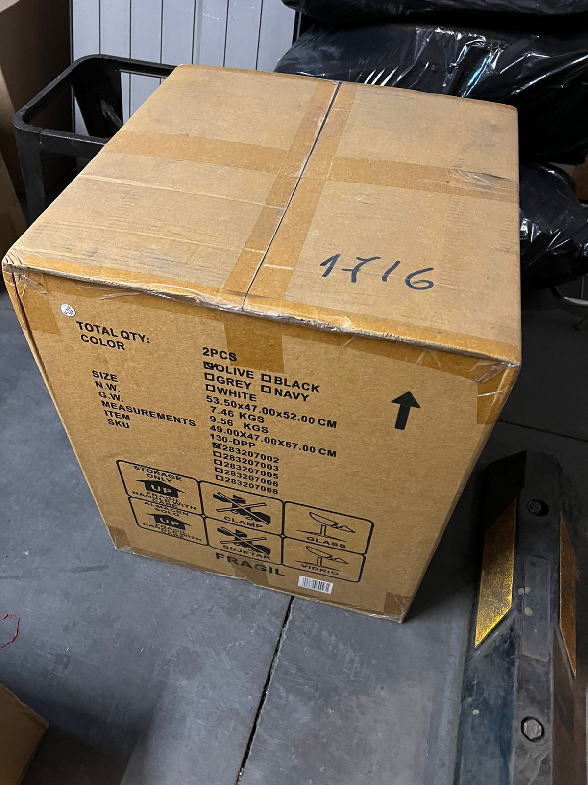 Par sillas eames verde limón - Imagen 5