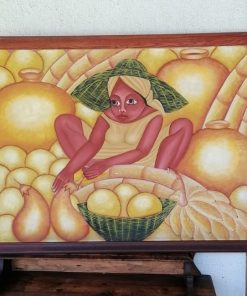 Cuadro Dominicano mujer