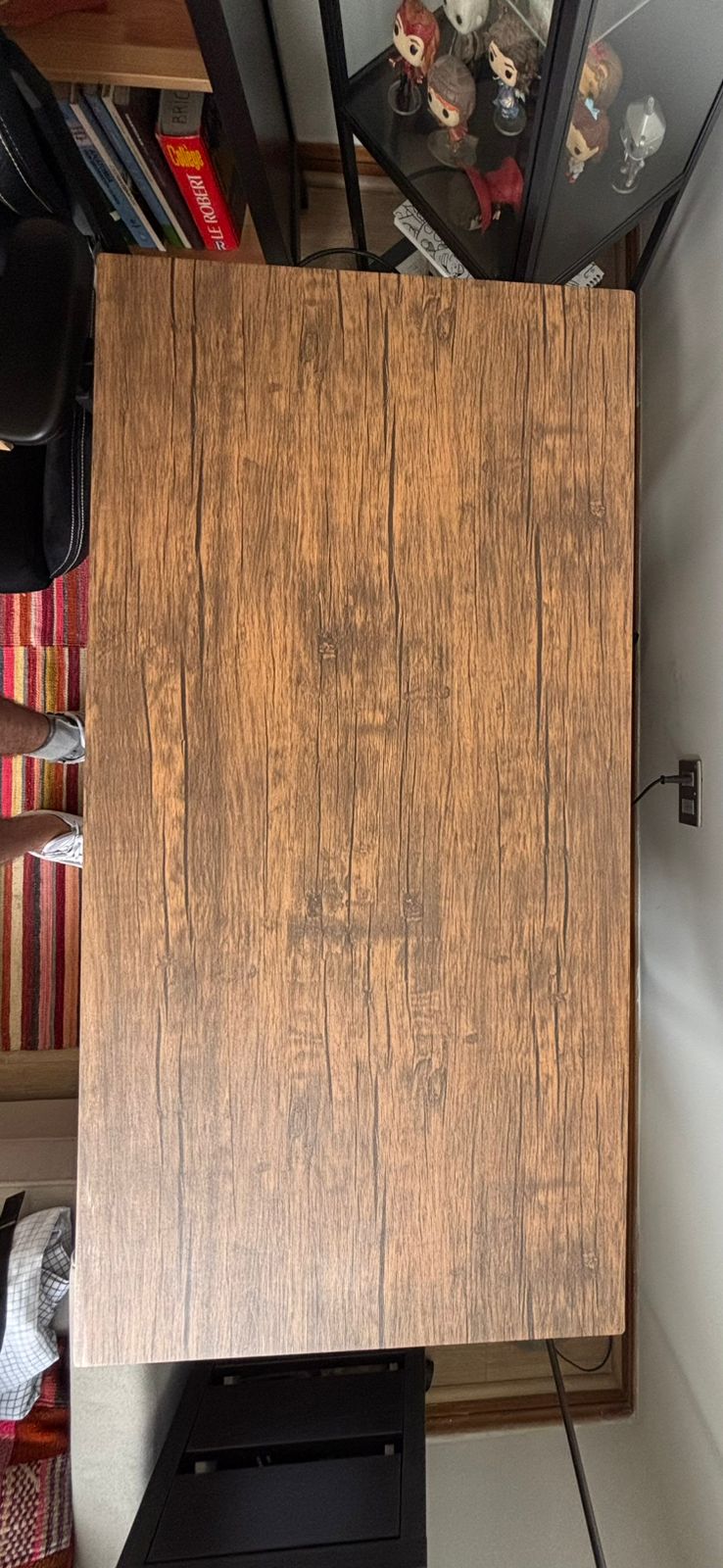 Escritorio melamina y fierro Just Home Collection - Imagen 6