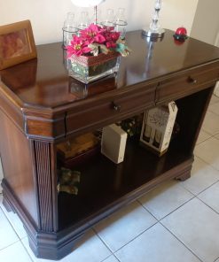 Arrimo de madera 2 cajones madera