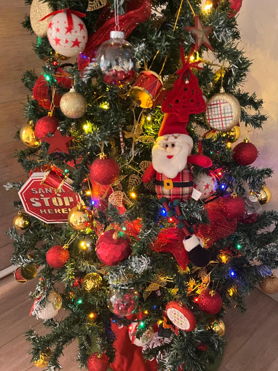 Árbol de Navidad Dear Santa con adornos - Imagen 2