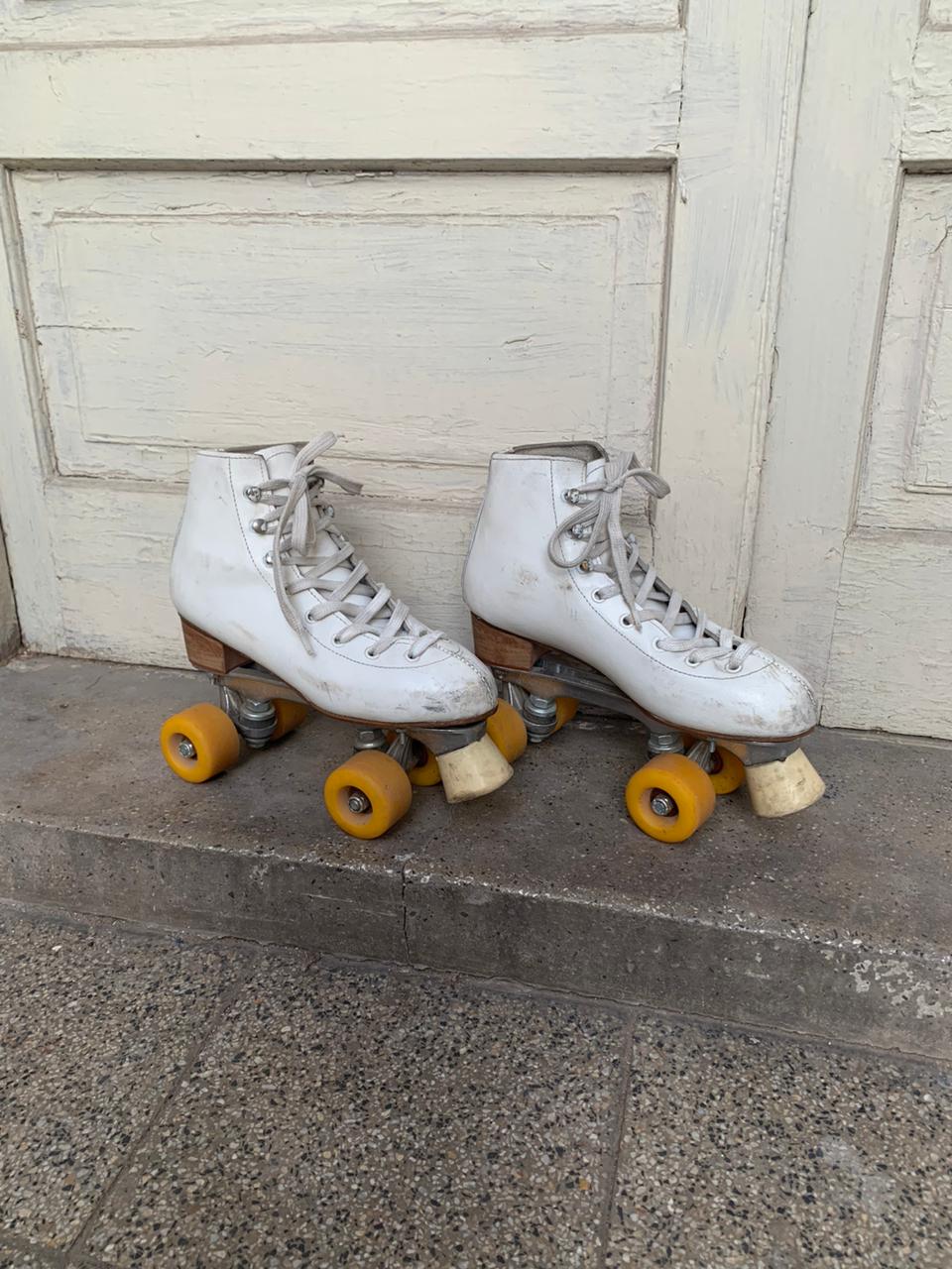 Patines artísticos blanco