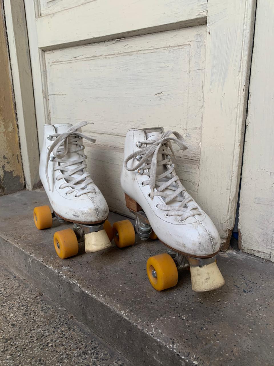 Patines artísticos blanco - Imagen 2