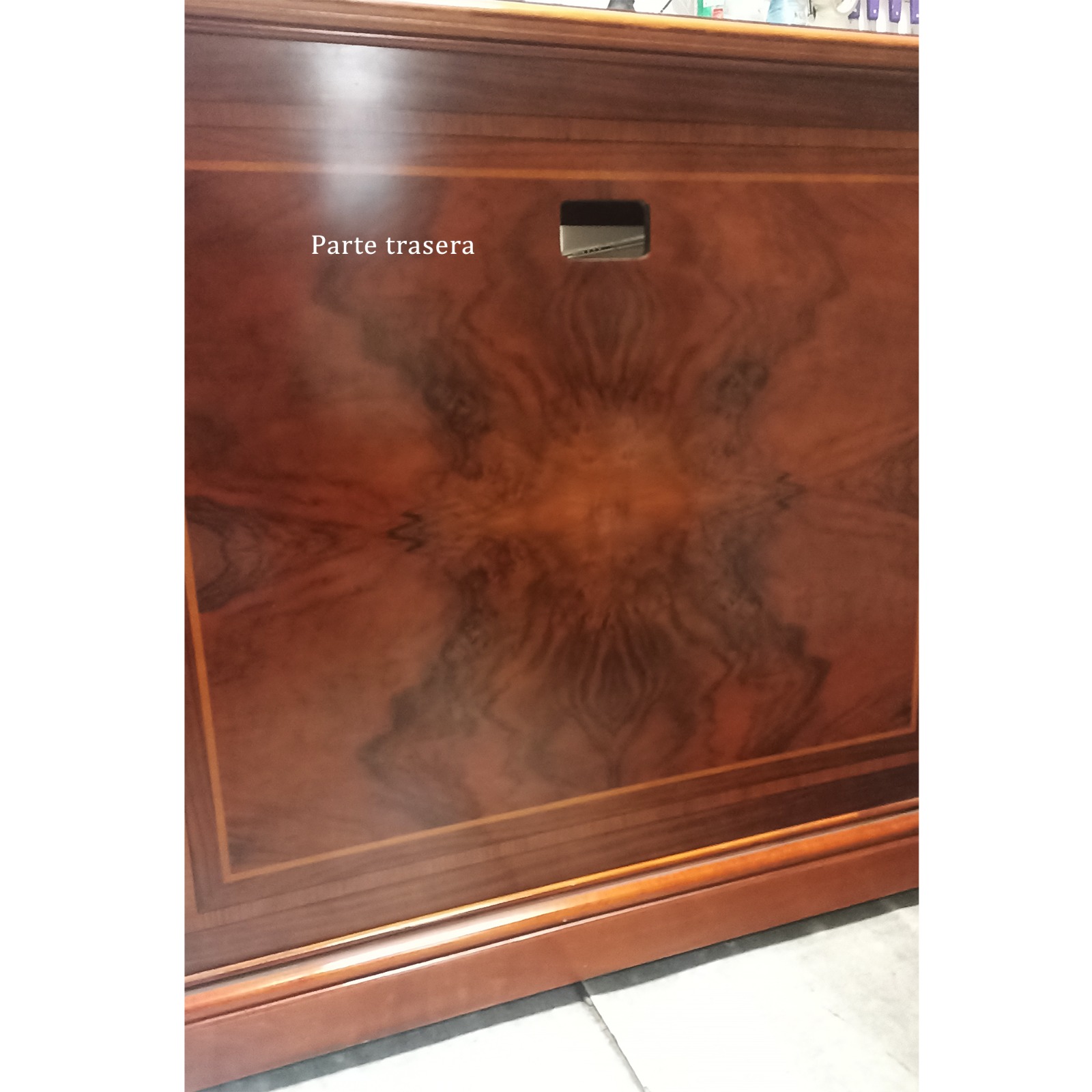 Rack TV con marquetería - Imagen 2