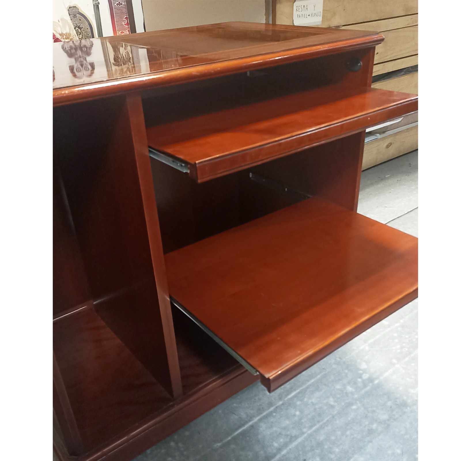 Rack TV con marquetería - Imagen 5