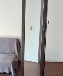 Espejo joyero de pie con soporte