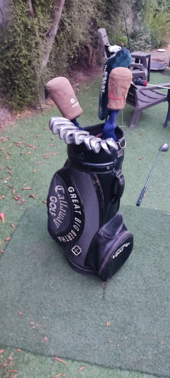 Set palos de gold Callaway Big Bertha