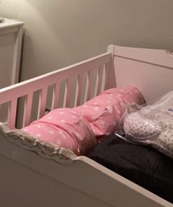 Cuna blanca de madera Boutique Bambola