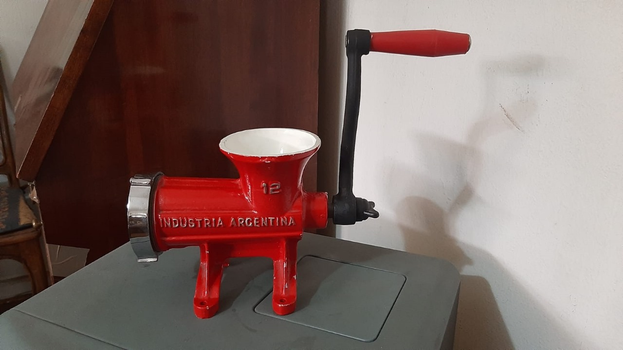 Moledora de carne manual