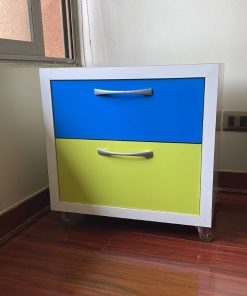 Velador 2 cajones lamitech