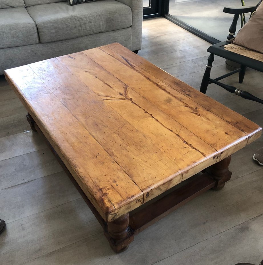 Mesa de centro madera