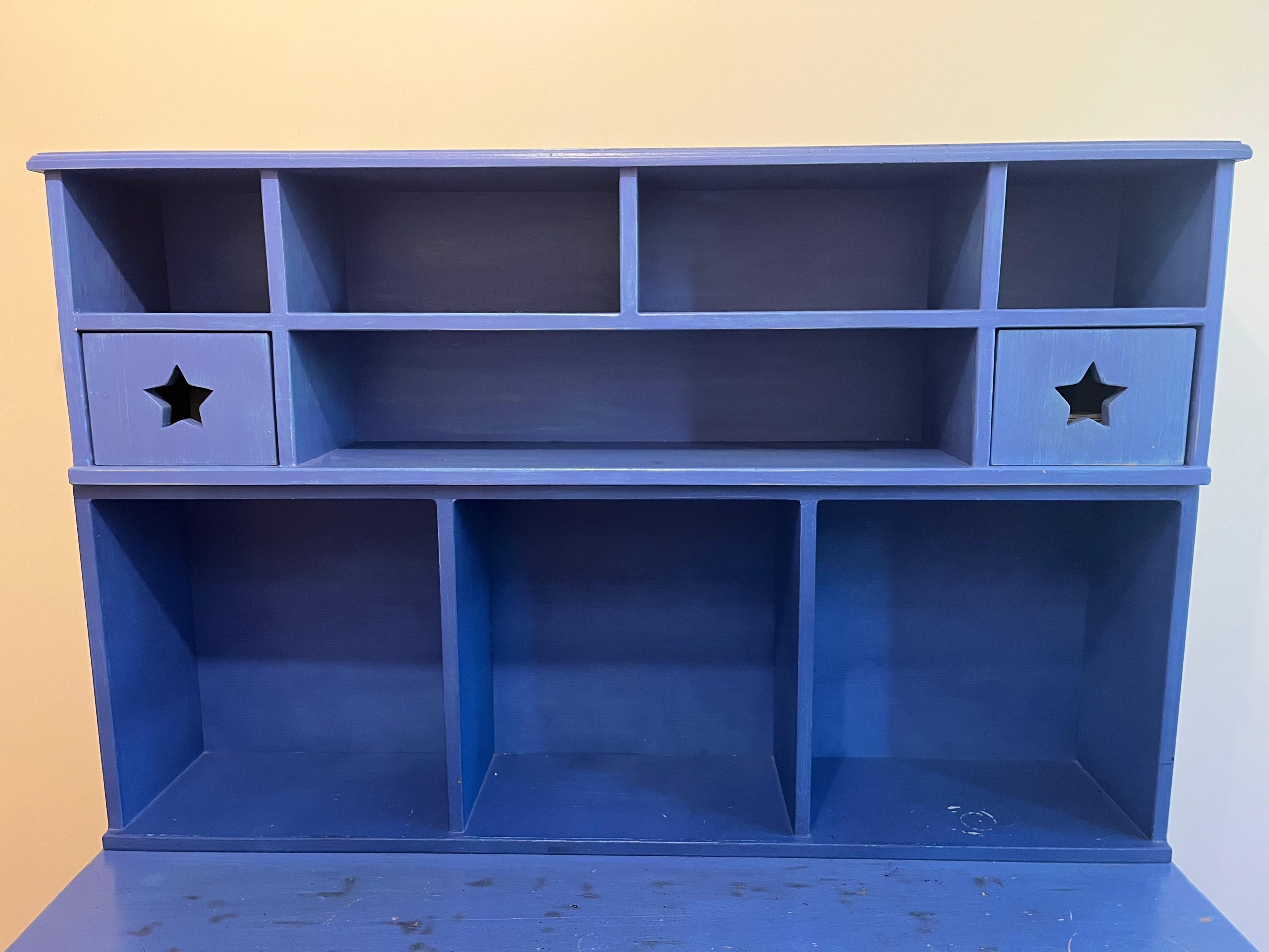 Escritorio con repisa Naif azul - Imagen 2