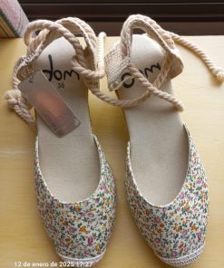 Alpargatas floreadas Wop