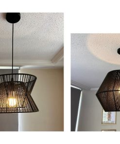 Lámparas de techo hilo negro