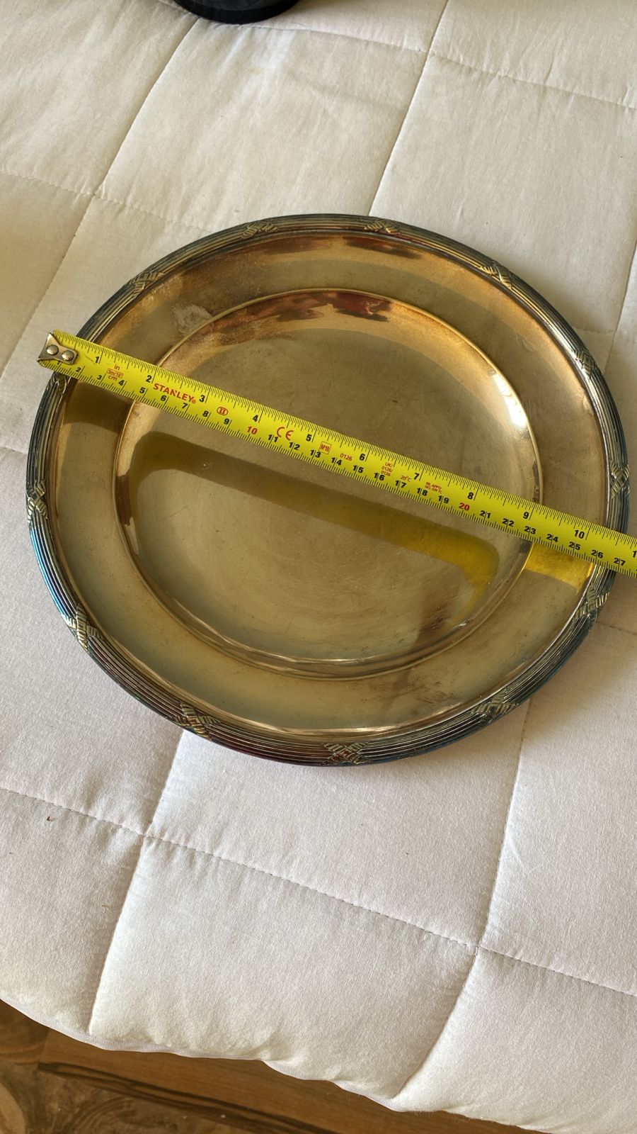 Set 4 platos de plaque - Imagen 2