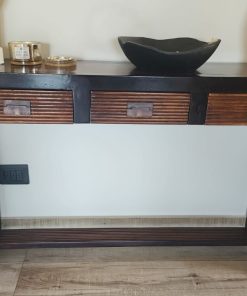 Arrimo 3 cajones madera