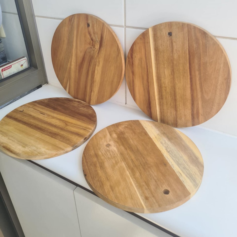 Set 4 tablas madera Umbrale