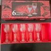 Juego 5 copas de vino