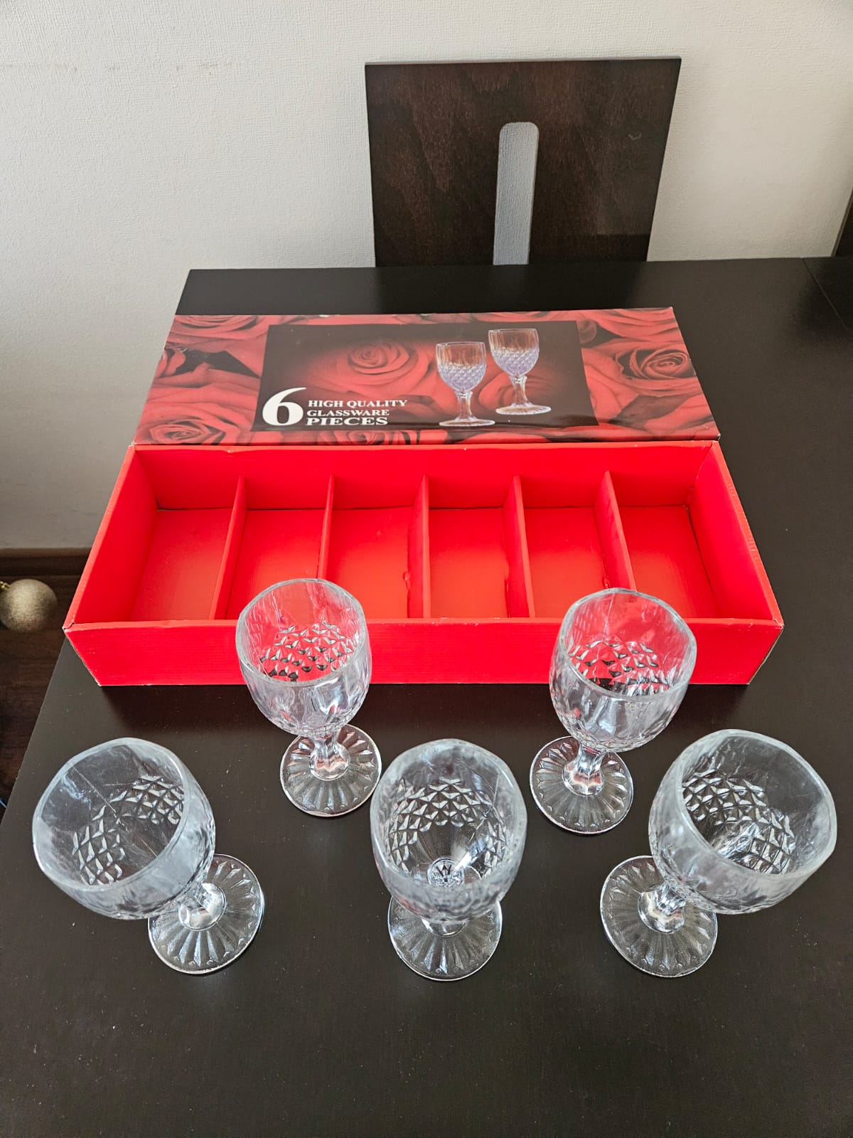 Juego 5 copas de vino - Imagen 3