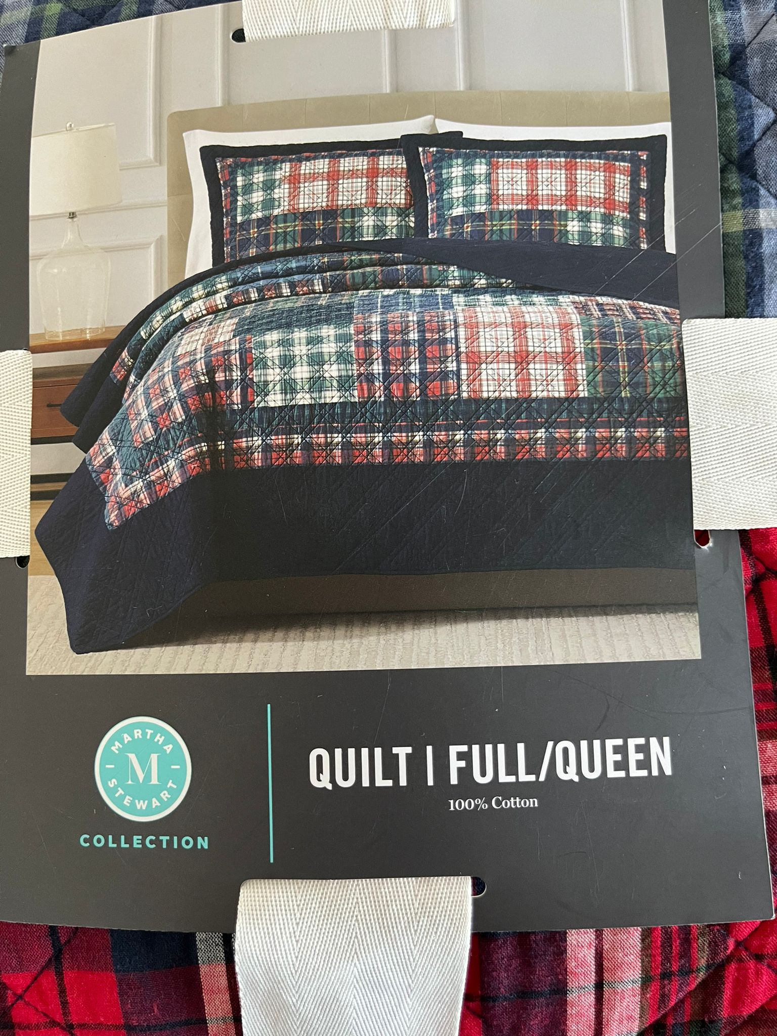 Cubre camas Queen Full Martha Stewart - Imagen 3