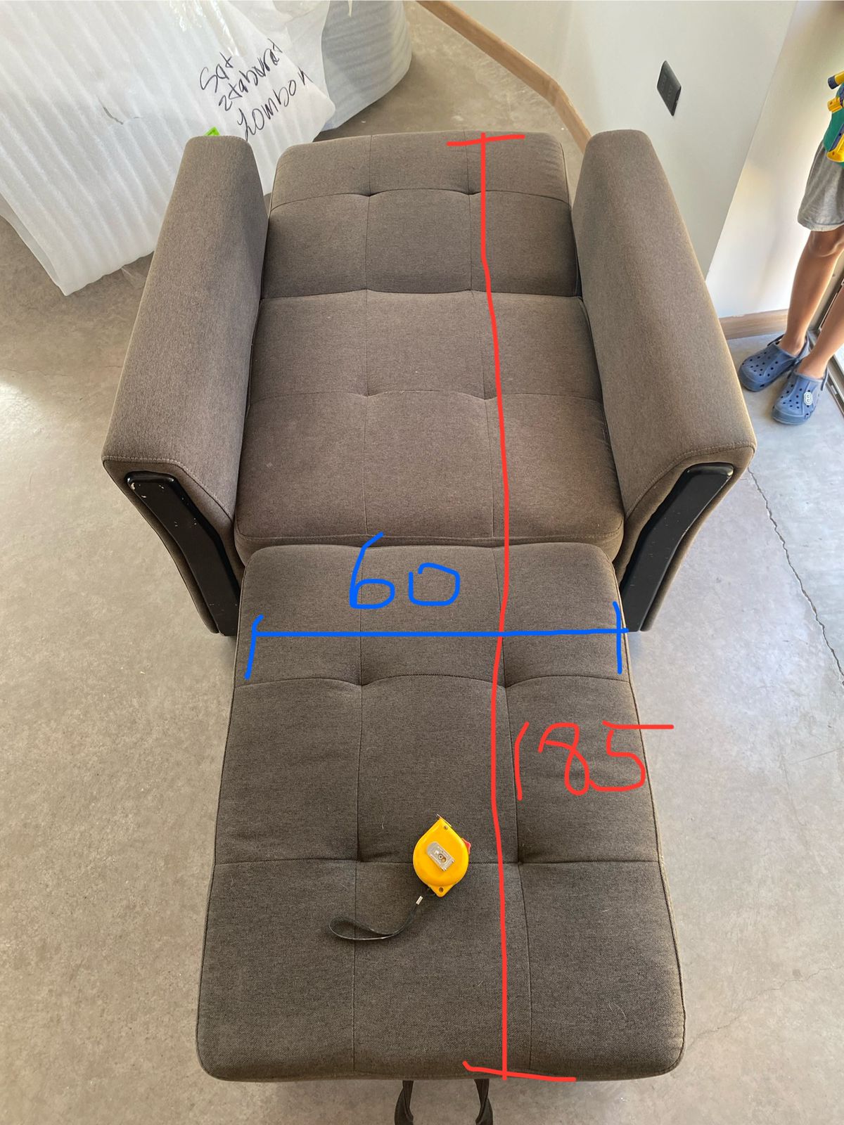 Sofá cama individual Rosen - Imagen 8