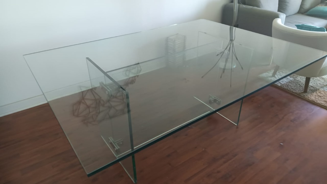 Mesa de comedor vidrio templado Glasstech