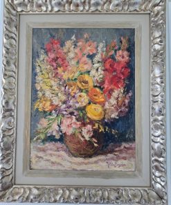 Cuadro flores de Nélida Bazet