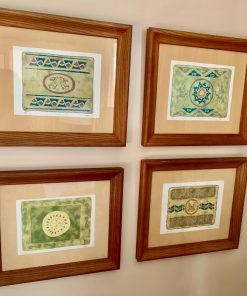 Set 4 cuadros decorativos