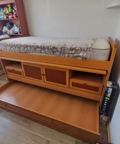 Cama nido escritorio 1 plaza
