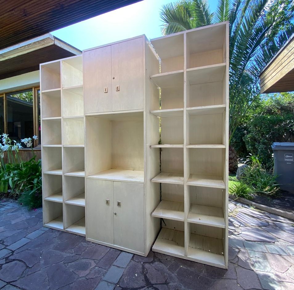 Mueble biblioteca modulada