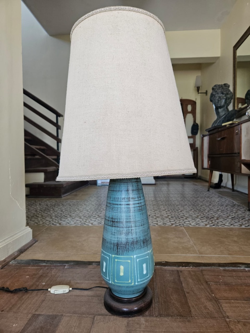 Par lámparas de mesa calipso