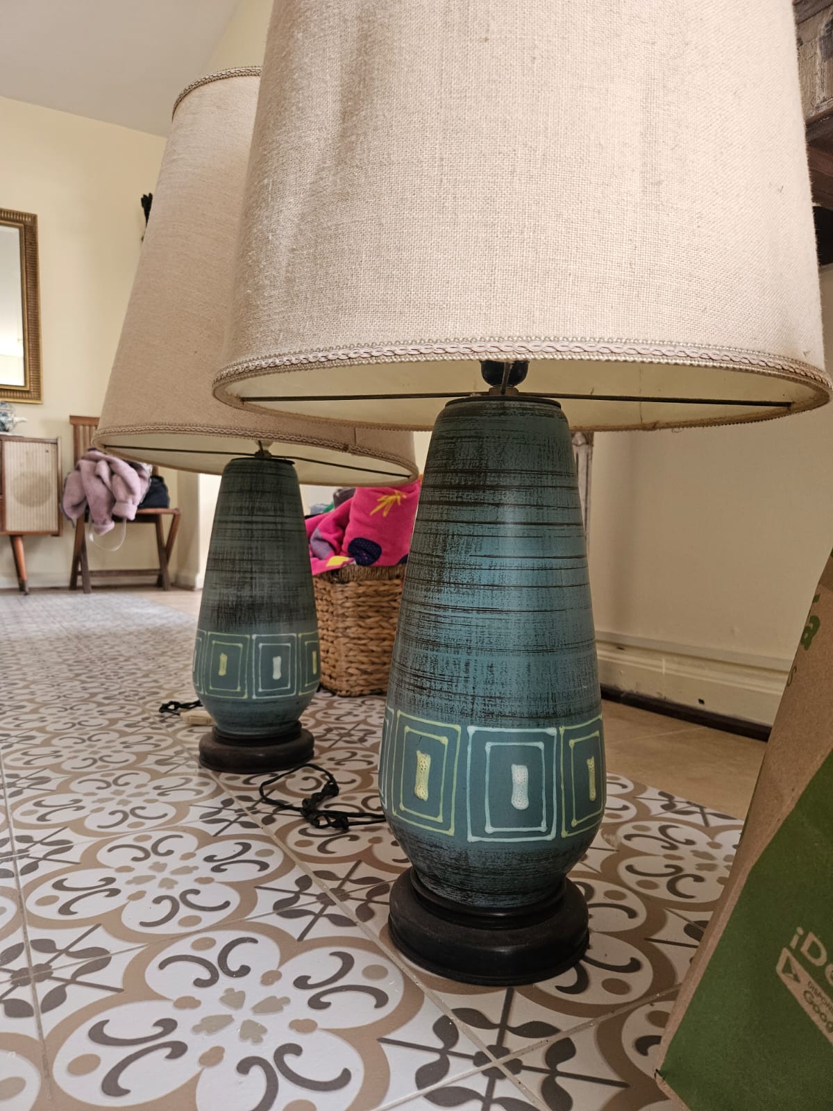 Par lámparas de mesa calipso - Imagen 2