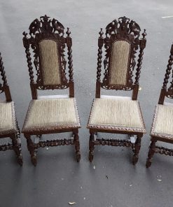 Sillas madera tallada antiguas