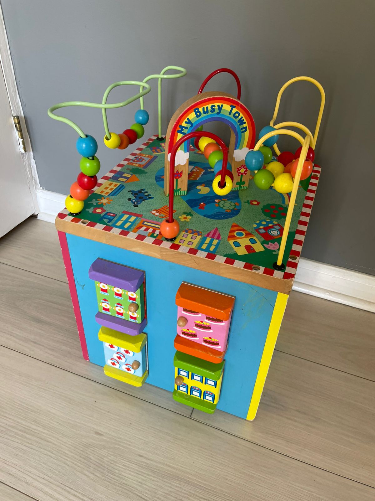 Juego infantil didáctico de madera - Imagen 7