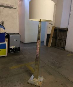 Lámpara de pie espejada 