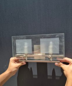 Aplique de vidrio para pared