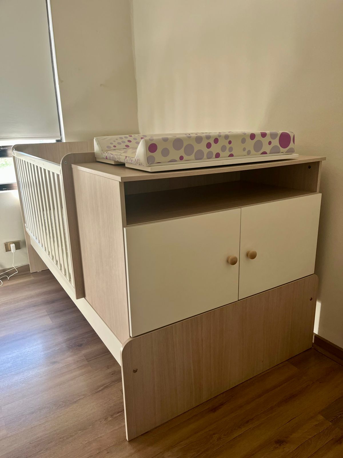 Cuna cama transición con velador Mi Cuna - Imagen 2