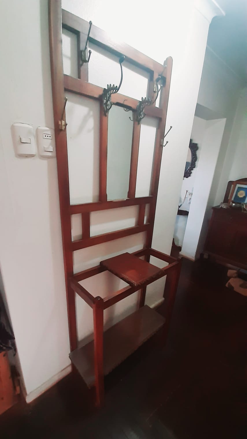 Perchero Madera con espejo - Imagen 3