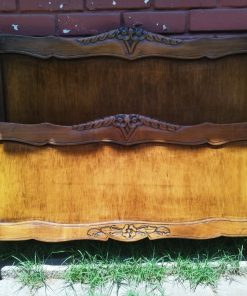 Respaldos 1.5 plazas madera tallada