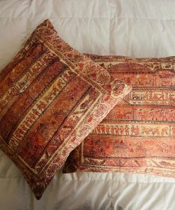 Par de cojines tonos tierra